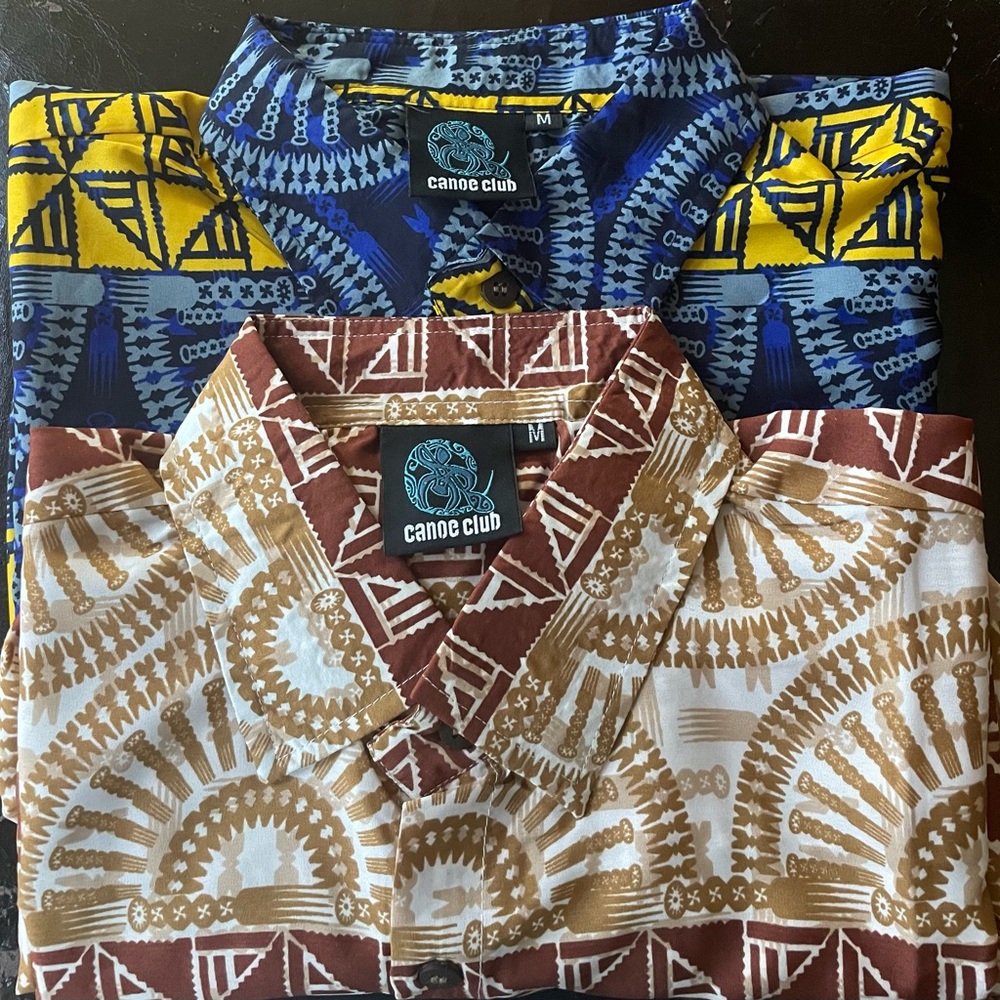 Canoe Club Men’s Shirts (2 Shirts)